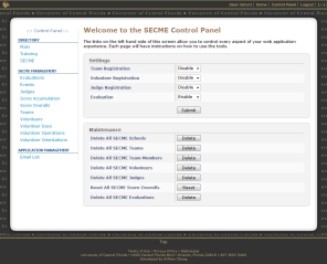 Control Panel